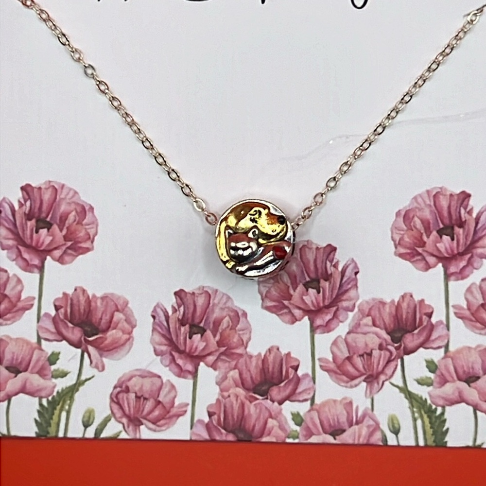 18” animal love necklace